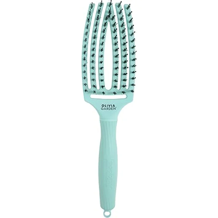 Olivia Garden - FingerBrush Combo Medium - Mint Blau – Bild 1