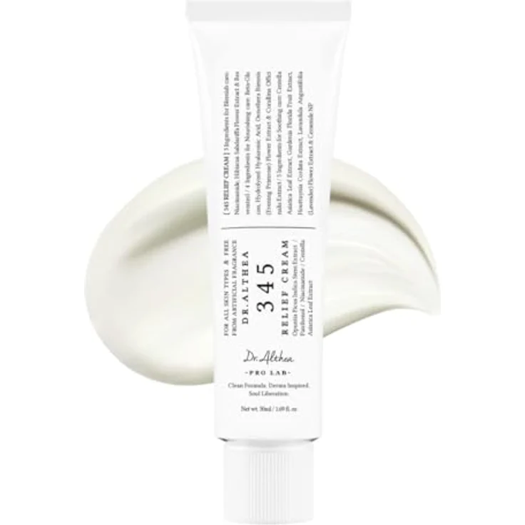 Dr. Althea 345 Relief Cream, Feuchtigkeits-Gel-Creme mit Niacinamid und Panthenol für empfindliche Haut, 50 ml – Bild 1