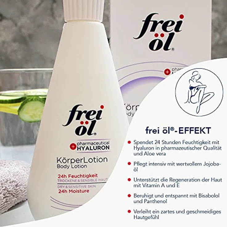 Frei Öl Hydrolipid Körperlotion 200 ml  – Bild 3