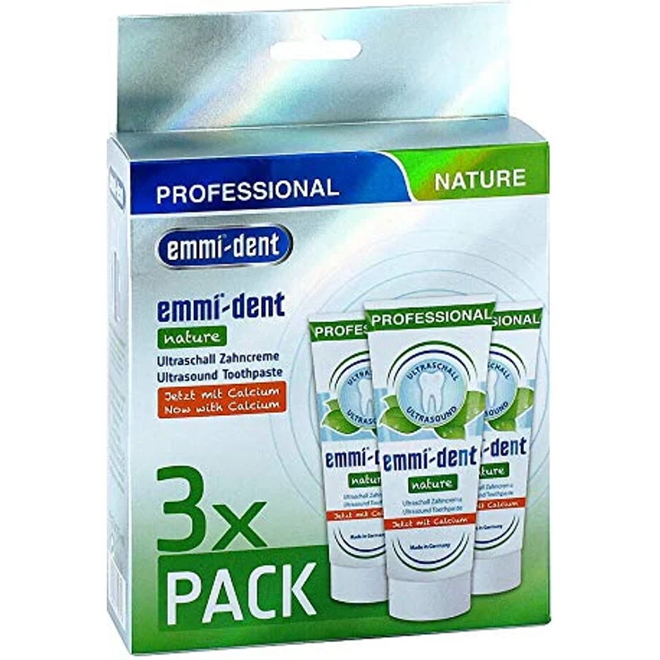 Emmi-Dent Zahncreme nature 3er Set 75 ml – Bild 2