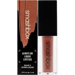 Smashbox Always On Liquid Lipstick, matter Flüssig-Lippenstift in Stepping Out, 4 ml mit hoher Pigmentierung und schnellem Trocknungs-Effekt