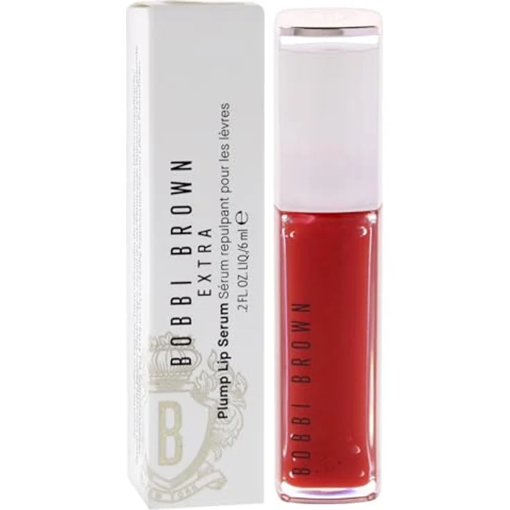 Bobbi Brown Extra Plump Hydratisierendes Lipgloss, Farbton Bare Raspberry, 6 ml mit langer Feuchtigkeitsversorgung und Volumen-Effekt – Bild 3