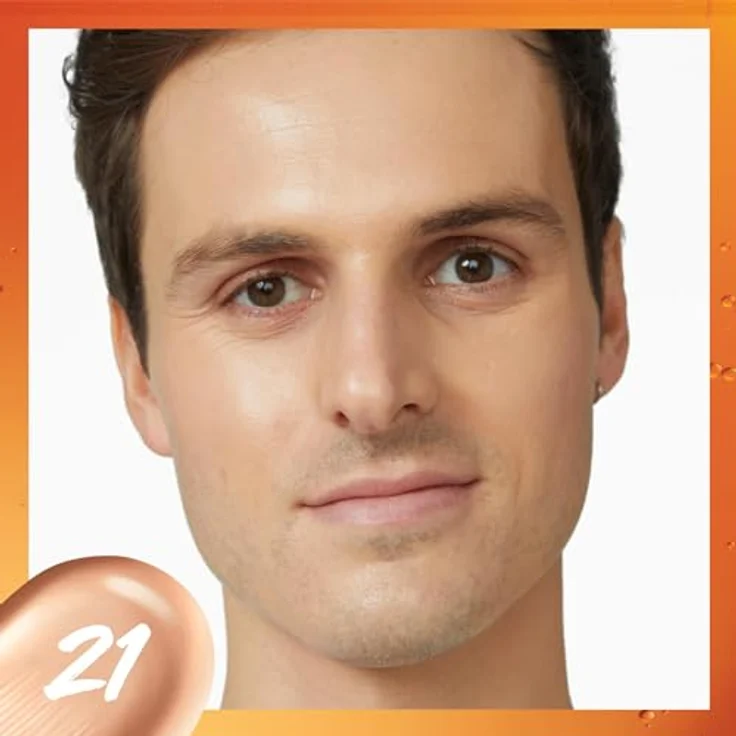MAYBELLINE NEW YORK SuperStay Vitamin C Skin Tint Serum, Foundation zum Vereinheitlichen der Hauttöne, Farbton 21, 30 ml – Bild 2