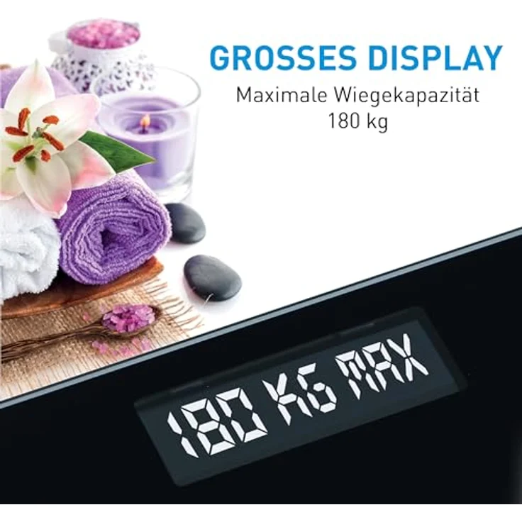 Grundig Personenwaage digital, schwarz – Bild 7
