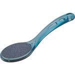 nippes Keramikraspel Blau | Keramik Hornhautraspel Fuß | Doppelseitig | Grob und Fein | Hornhautentferner für die Füße | Hornhaut Fußpflege