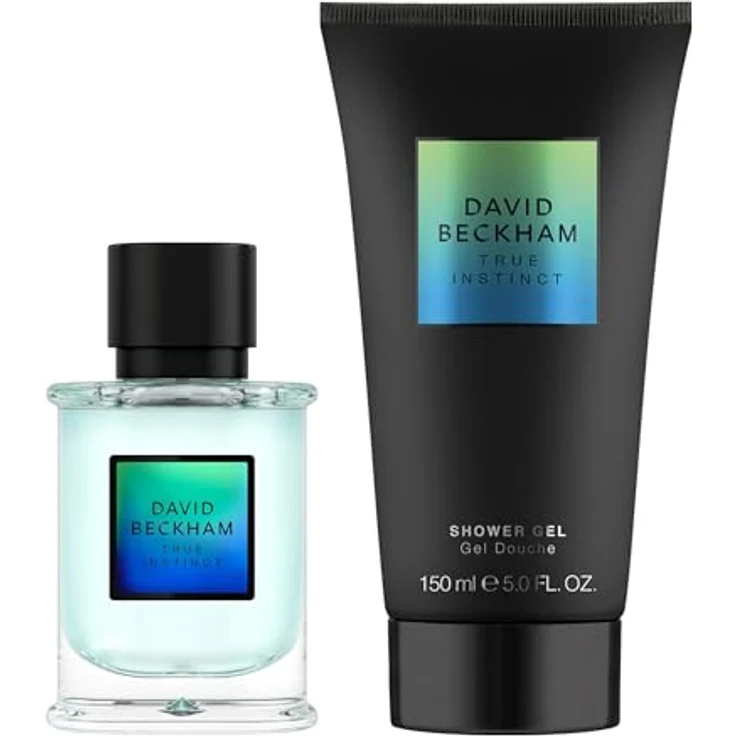 David Beckham True Instinct Geschenkset, Eau de Parfum 50 ml und Duschgel Körperspray 150 ml für Männer, verführerischer Duft – Bild 2