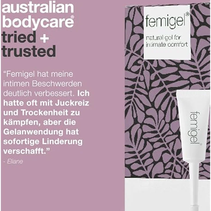 Australian Bodycare Tea Tree Oil Femi Gel, Intimhygiene Gel mit beruhigender Wirkung, 15x7 ml – Bild 5