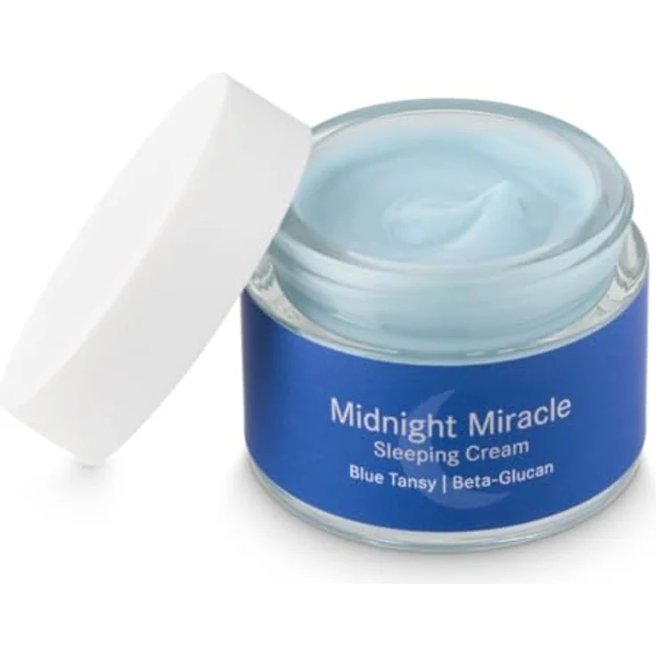 i+m Midnight Miracle Sleeping Cream, 30ml Nachtcreme für sensible, Misch- und trockene Haut, Anti Aging, vegan, parabenfrei – Bild 2