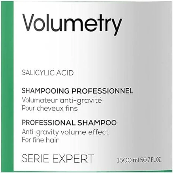 L'Oreal Professionnel Volumetry Volumizing Shampoo | Entfernt Ablagerungen & reinigt Kopfhaut | Bietet Lift | Mit Salicylsäure | Für feines & dünnes Haartyp | 1500 ml – Bild 3