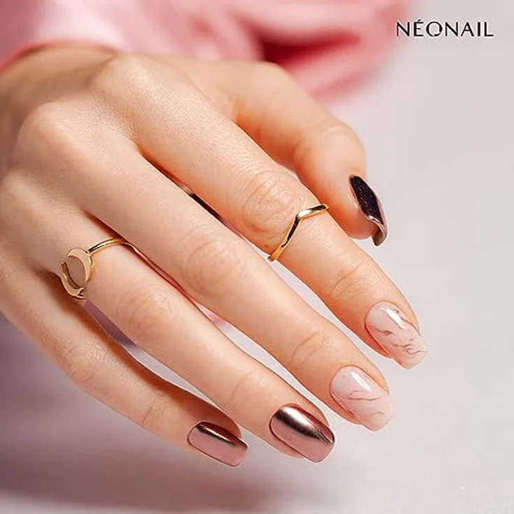 NEONAIL Top Coat Dry Nagellack 7,2 ml, Hochglanz Finish ohne Schwitzschicht – Bild 2