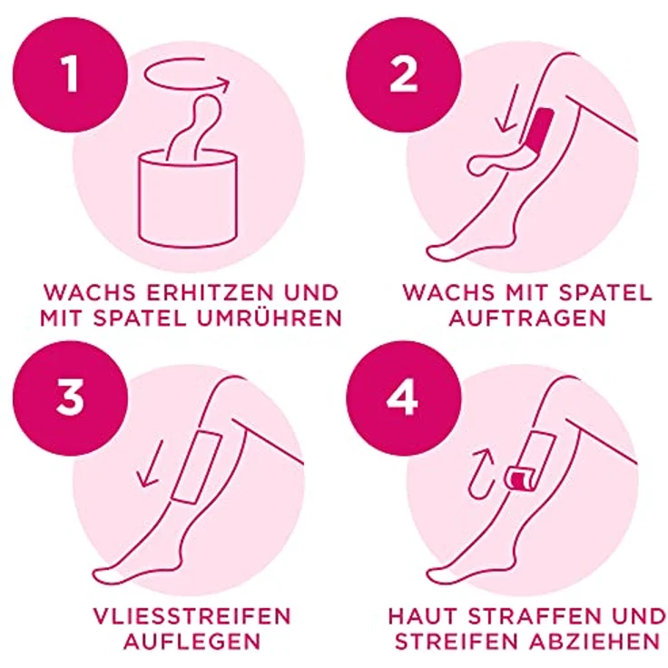 Veet Pure Zuckerpaste für Körper & Gesicht, 250 ml, langanhaltende Haarentfernung mit Vanilleblütenduft, inkl. Holzspatel & Stoffstreifen – Bild 2