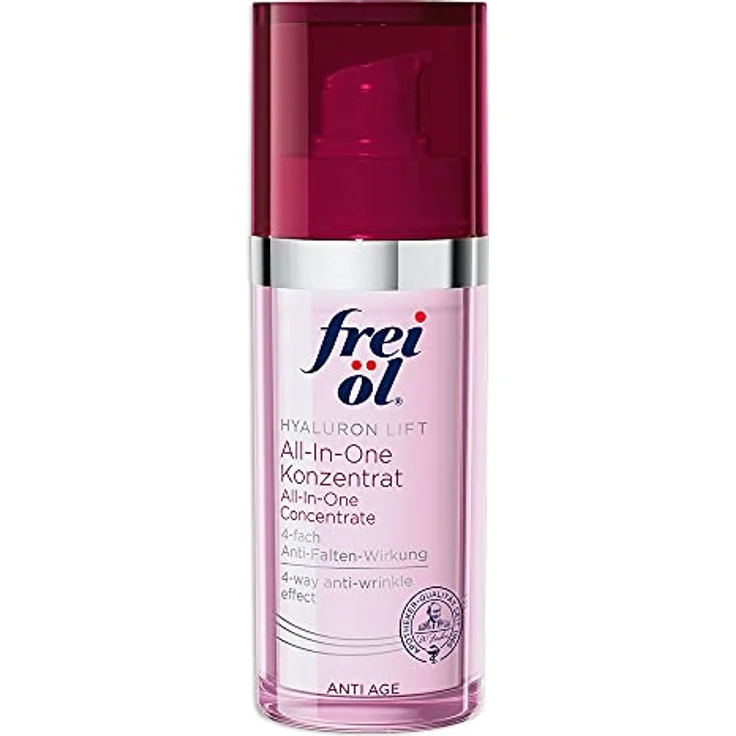 Frei Öl Tages- Und Nachtpflege frei Öl ANTI-AGE HYALURON LIFT All-in-One-Konzentrat Gesichtscreme 30 ml mit hautverjüngernder Wirkung – Bild 3