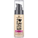 essence I LOVE FLAWLESS SKIN foundation, Nr. 20, langanhaltend, mattierend, sofortiges Ergebnis, matt, vegan, ölfrei, UVA- und UVB-Filter + SPF 20, ohne Parfüm, 1er Pack (30ml)