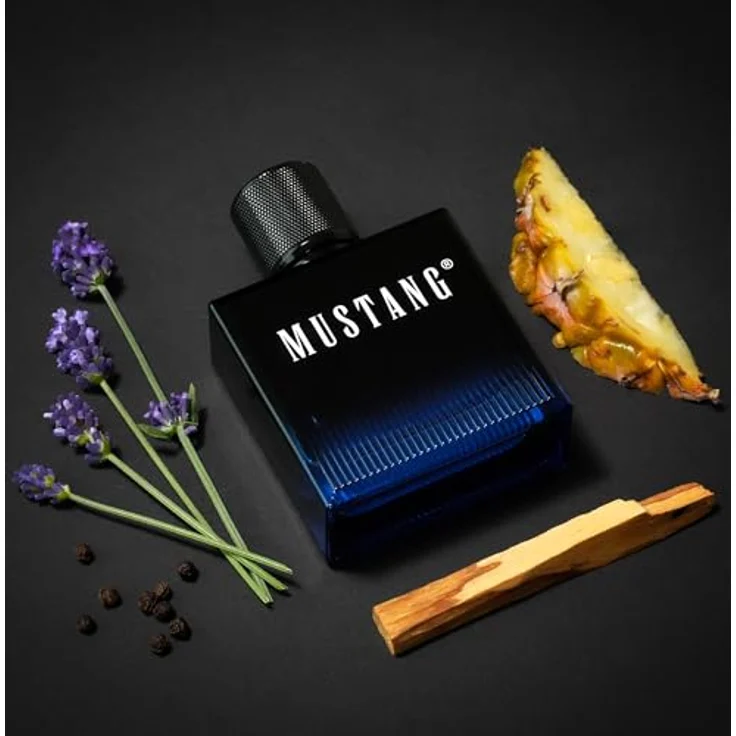 Mustang Signature for him, Parfüm Herren 50ml, holzig-aromatisches Eau de Toilette mit Ananas, Kaschmirholz, Moschus & Patchouli – Bild 5