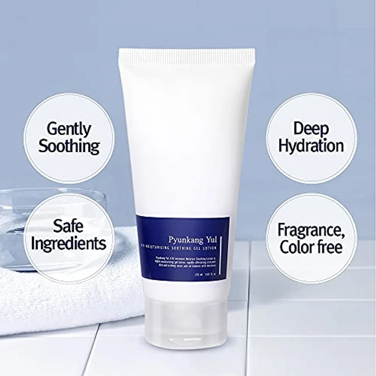 Pyunkang Yul Ato Moisturizing Soothing Gel Lotion, 150ml, feuchtigkeitsspendend, beruhigend, für Damen und Kinder – Bild 4