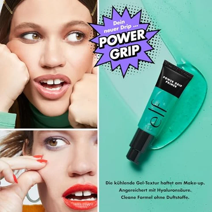 e.l.f. Cosmetics Power Grip Primer, Make-up-Primer mit Weichzeichner-Effekt, 24 ml – Bild 3