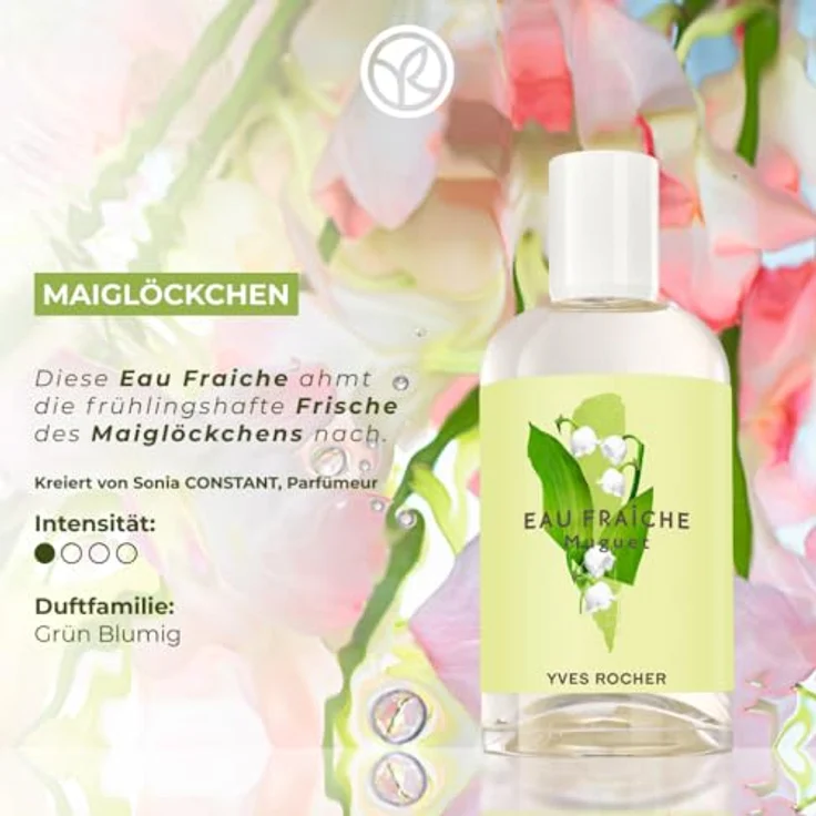 Yves Rocher LA COLLECTION Eau Fraîche Maiglöckchen - Erfrischendes Parfum für Damen - Frühlingsduft - 100 ml – Bild 2