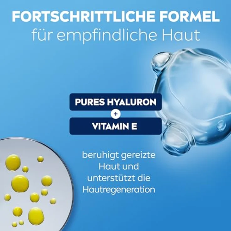 NIVEA MEN Derma Control Sensitive Deo Spray, Anti-Transpirant mit purem Hyaluron, 72h Schutz, ohne Ethylalkohol, 150 ml – Bild 5
