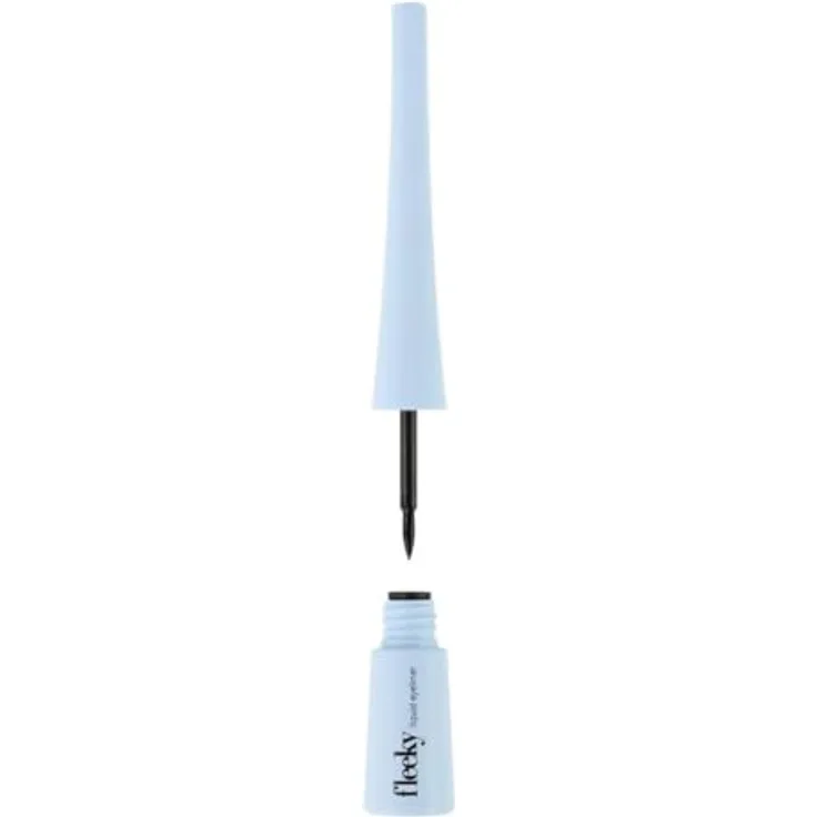 fleeky Liquid Eyeliner Pen, intensives Schwarz, wasserfeste Formel für präzise Lidstriche, 3 g