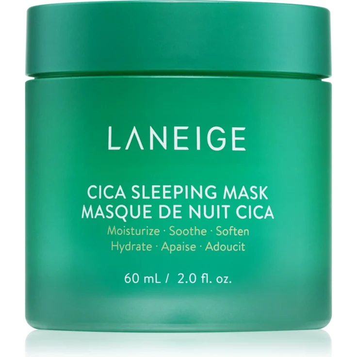 LANEIGE Cica Sleeping Nachtmaske, 60 ml, feuchtigkeitsspendend und hautstärkend für eine intensive Pflege über Nacht