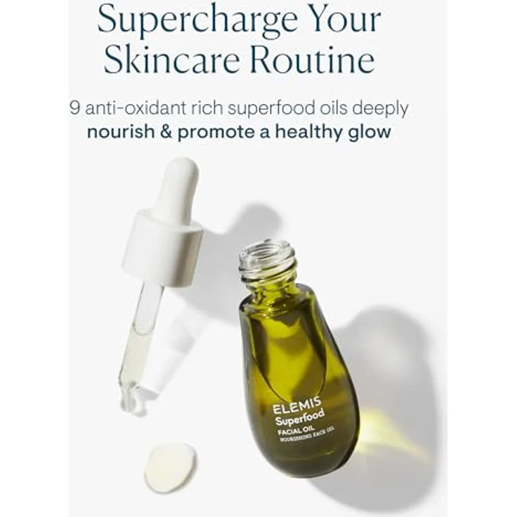 Elemis Gesichtspflege Superfood Facial Oil 15 ml Tagespflege, für Damen und Herren – Bild 3