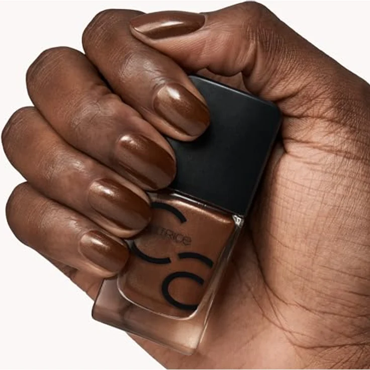 Catrice CATRICE ICONAILS Gel Lacquer, Nagellack, Nr. 172, Braun, langanhaltend, glänzend, acetonfrei, vegan, ohne Mikroplastikpartikel, ohne Konservierungsstoffe, 1er Pack (10.5ml) – Bild 5