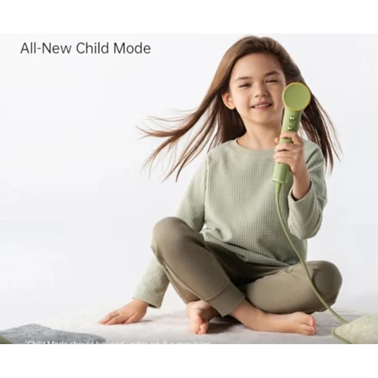 laifen Haartrockner Laifen Mini, Hochgeschwindigkeits-Haartrockner mit 110.000 U/min, 299 g, Smart Temperature Control und Child Mode, leise bei 62 dB – Bild 6