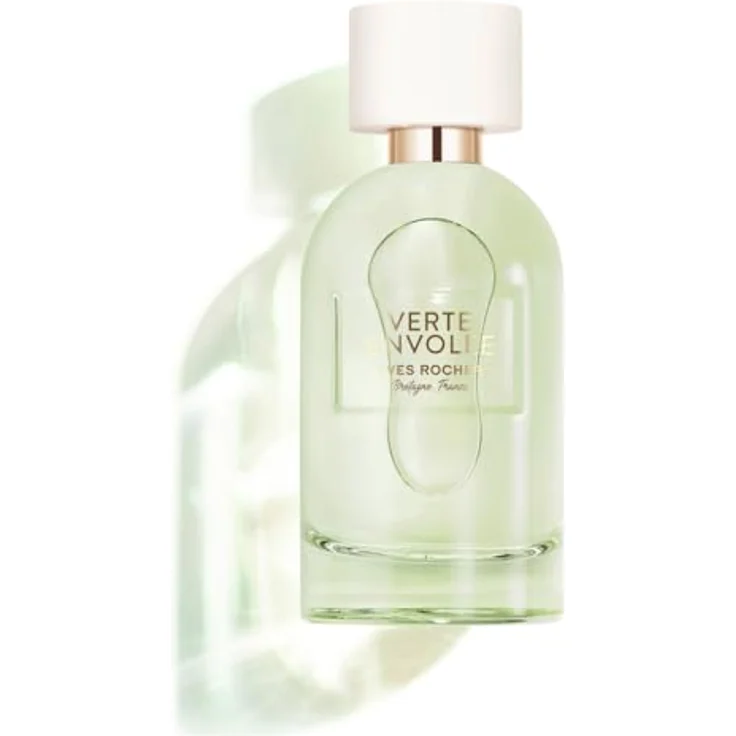 Yves Rocher PLEINES NATURE Verte Envolée, Eau de Parfum mit schwarzem Tee, Zitrone und Rose, erfrischender Damenduft, 100 ml – Bild 1