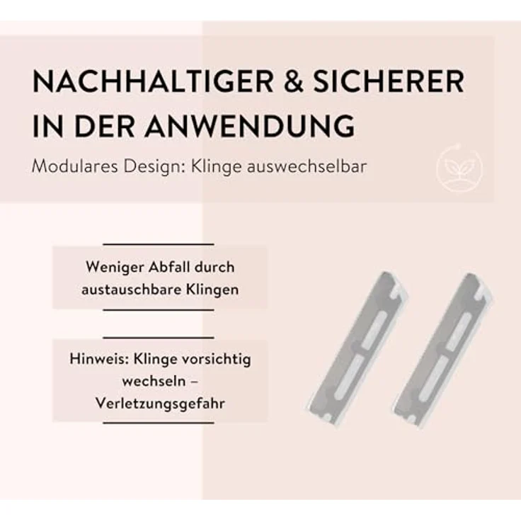 PARSA Beauty ESSENTIAL Gesichtshaar- und Augenbrauentrimmer, präziser Trimmer mit japanischer Klinge – Bild 6