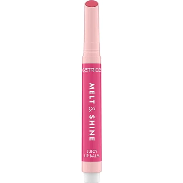 Catrice Melt & Shine Juicy Lip Balm, Nr. 060, Pink, feuchtigkeitsspendend, vergrößernd, glänzend, vegan, ölfrei, 1.3g – Bild 2