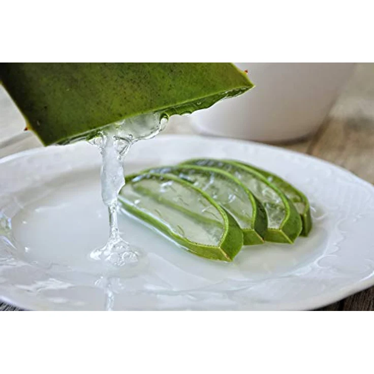 Tabaibaloe 100% Aloe Vera Gel, Feuchtigkeitsgel für hautregenerierende Pflege, 300ml – Bild 5
