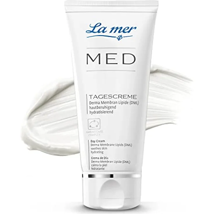 La mer MED feuchtigkeitsspendende Tagescreme - Gesichtspflege für empfindliche und trockene Haut - 50 ml, für Damen und Herren