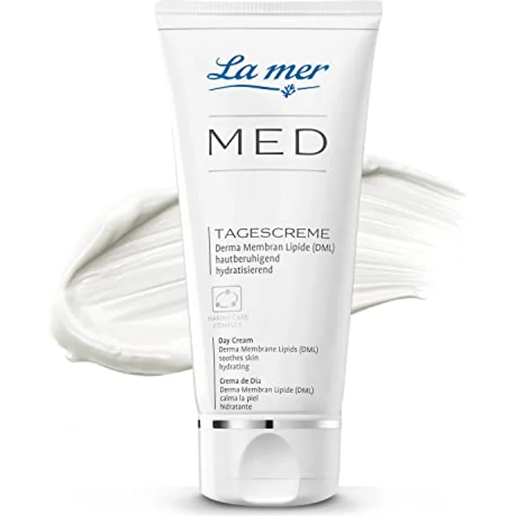 La mer MED feuchtigkeitsspendende Tagescreme - Gesichtspflege für empfindliche und trockene Haut - 50 ml, für Damen und Herren – Bild 1