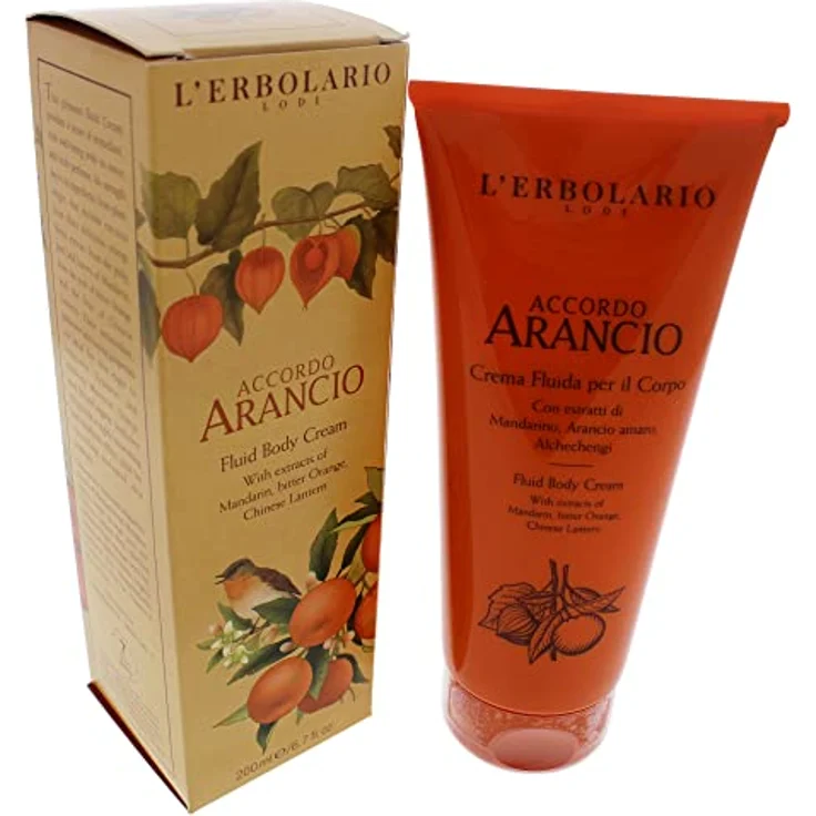 L'Erbolario Accordo Arancio Körpercreme, Parfümiertes Cremefluid für den Körper, 200 ml – Bild 4