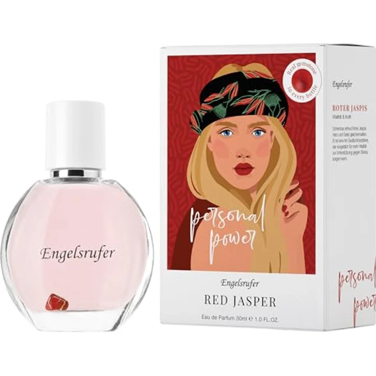 Engelsrufer Powerful Stone Personal Power for Her Eau de Parfum Damenduft 30ml, Roter Jaspis für mehr Entschlossenheit und Vitalität – Bild 2