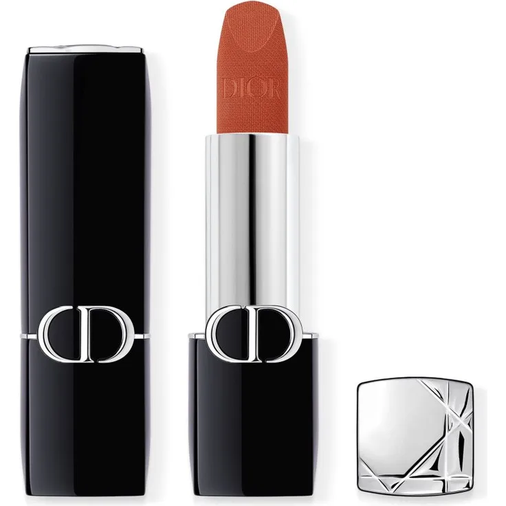 DIOR Rouge Dior, Langanhaltender nachfüllbarer Lippenstift, Farbton 814 Rouge Atelier Velvet, 3.5 g