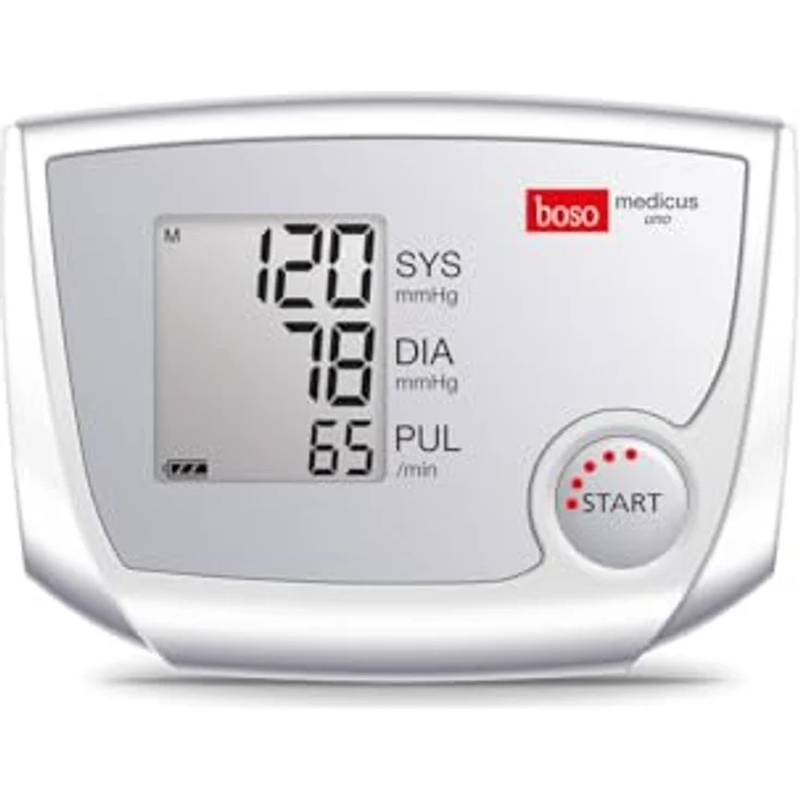 boso medicus uno XL Oberarm-Blutdruckmessgerät - Blutdruck Tracker mit großem Display, Inklusiv XL-Manschette, 32-48cm – Bild 4
