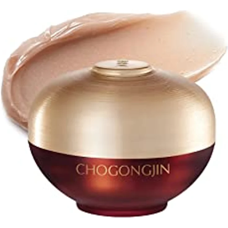 Missha Chogongjin Youngan Augencreme, revitalisierende Augenpflege mit intensiv feuchtigkeitsspendender Formel, 30 ml, Tag – Bild 1