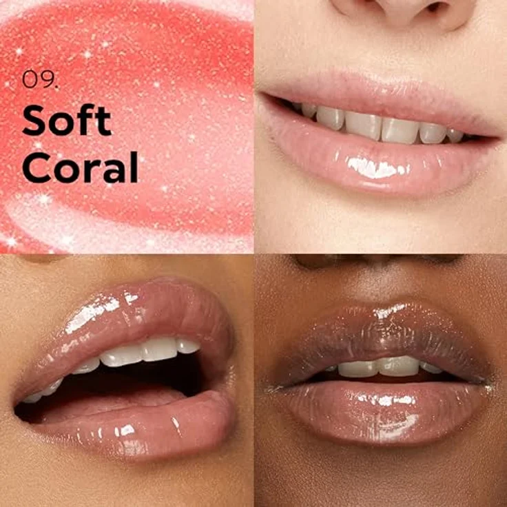 KIKO Milano 3D Hydra Lipgloss, hydratisierendes Lipgloss mit langanhaltendem Glanz, Farbton 09 Soft Coral, 6.5 ml – Bild 2