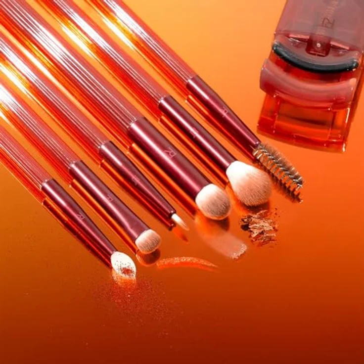 REAL TECHNIQUES Solar Power MOLTEN METALLIC Eye-Set - Professionelle Make-up-Pinsel für präzise Anwendung – Bild 4