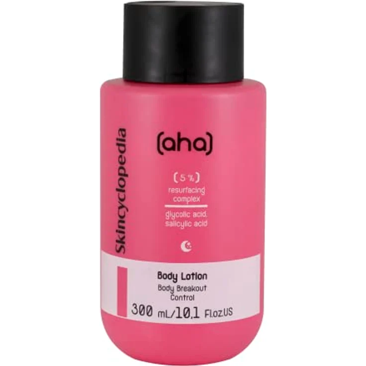 Skincyclopedia Bodylotion mit AHA, BHA und PHA, Feuchtigkeitslotion, Körperlotion für Damen und Herren, Pflegelotion für sehr trockene oder unreine Haut, Body Lotion, Dermatologisch getestet, 300ml – Bild 1