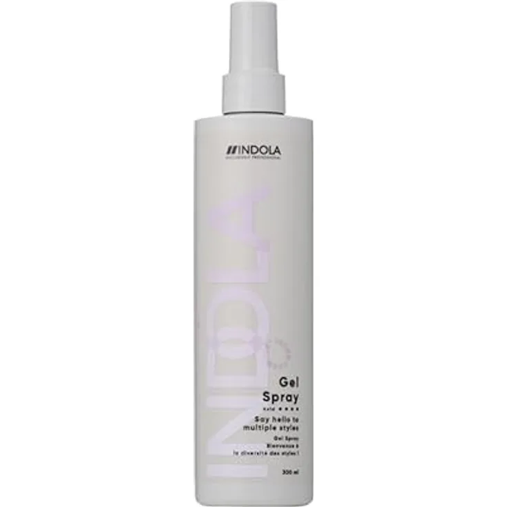 Indola Gel Spray Gellack, Stylinggel für starken Halt und Definition, 300 ml, vegan