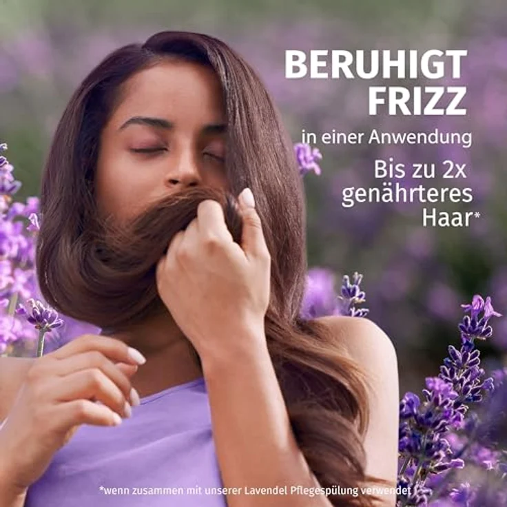 Herbal Essences Sanfte Reinigung Spülung mit Lavendelduft 250ml - Vegan, Natürlichen Ursprungs, ohne Frizz – Bild 3