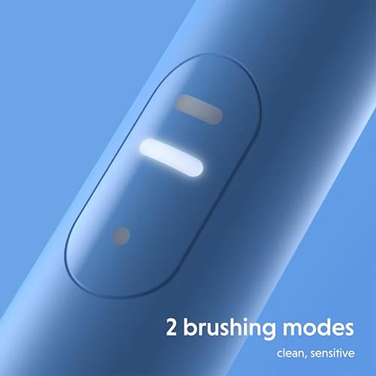 Ordo Sonic Lite, Schallzahnbürste mit 35.000 Impulsen/Min, Dual-Modi, 5+ Wochen Akku, Smart-Timer, wasserdicht, USB-C, Himmel – Bild 2