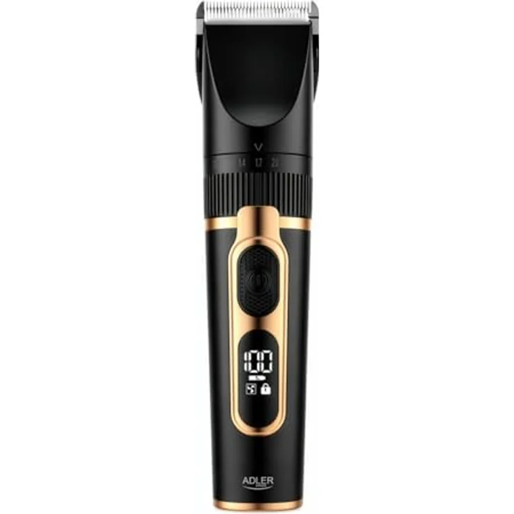 Adler AD 2849 Tierhaarschneidemaschine, Professionelles Pflege-Set mit IPX6, LED-Anzeige, 2000 mAh Akku, Schnittlängen von 0,8 bis 20 mm, inklusive Aufbewahrungskoffer – Bild 1