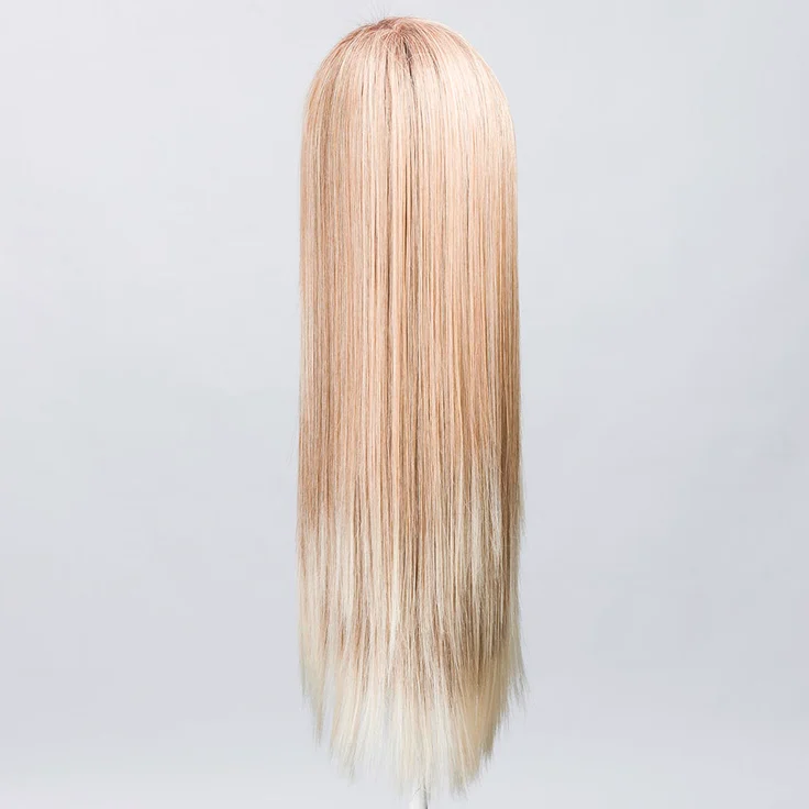 Ellen Wille High Power Kunsthaarperücke Look, sandyblonde rooted, hitzebeständige Synthetikfasern, natürlicher Look, Teilmonofilament