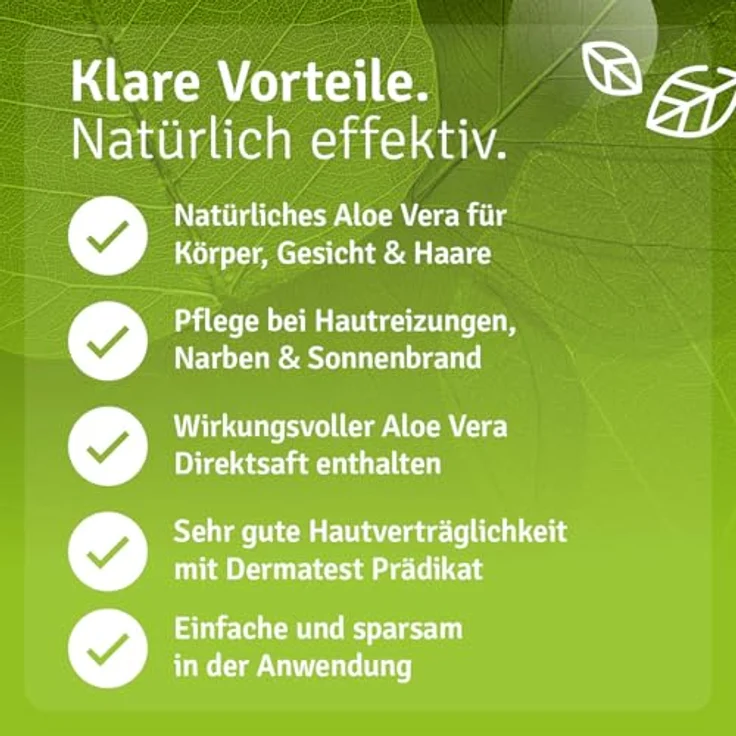 Casida® Aloe Vera Set - Aloe Vera Gel & Aloe Vera Spray - Intensive Feuchtigkeitspflege für Haut & Haare - aus der Apotheke - 2x 200 ml – Bild 4