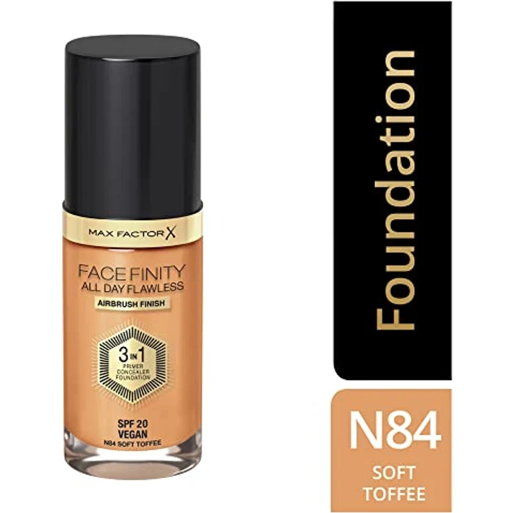 Max Factor Facefinity All Day Flawless 84 Soft Toffee, 30 ml – Bild 5
