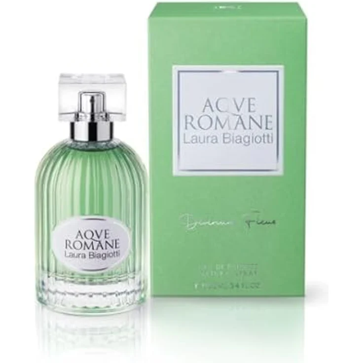 Laura Biagiotti AQVE ROMANE DIVINUM FICUS, Damenduft EDT 100 ml, belebender Feigenduft – Bild 3