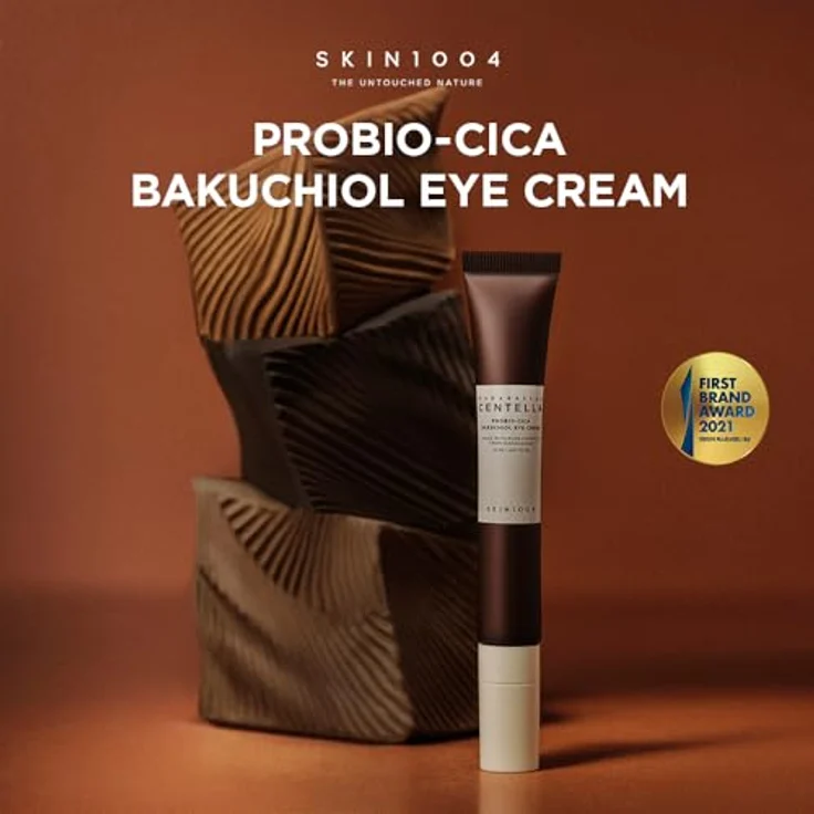 SKIN1004 Madagascar Centella Probio-Cica Bakuchiol Eye Cream 20ml - Vegan Retinol, Collagen, Hyaluronic Acid - Silicone Applicator, Quick Absorption – Bild 2